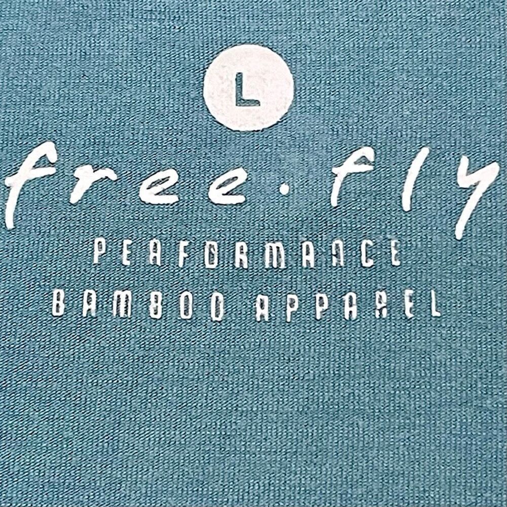 Free Fly Bamboo Blend Polo Shirt. Size Large. - Picture 5 of 8